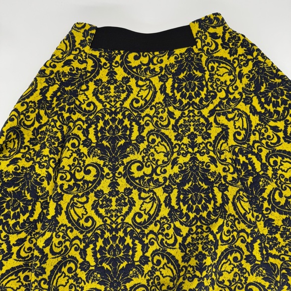 Anthropologie Maeve XS | Baroque Floral A-Line Mini Skirt | Elastic Waist - Picture 6 of 6